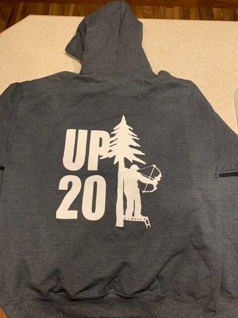 Northwoods Whitetails UP20 Hooded Sweatshirt ( GREY )